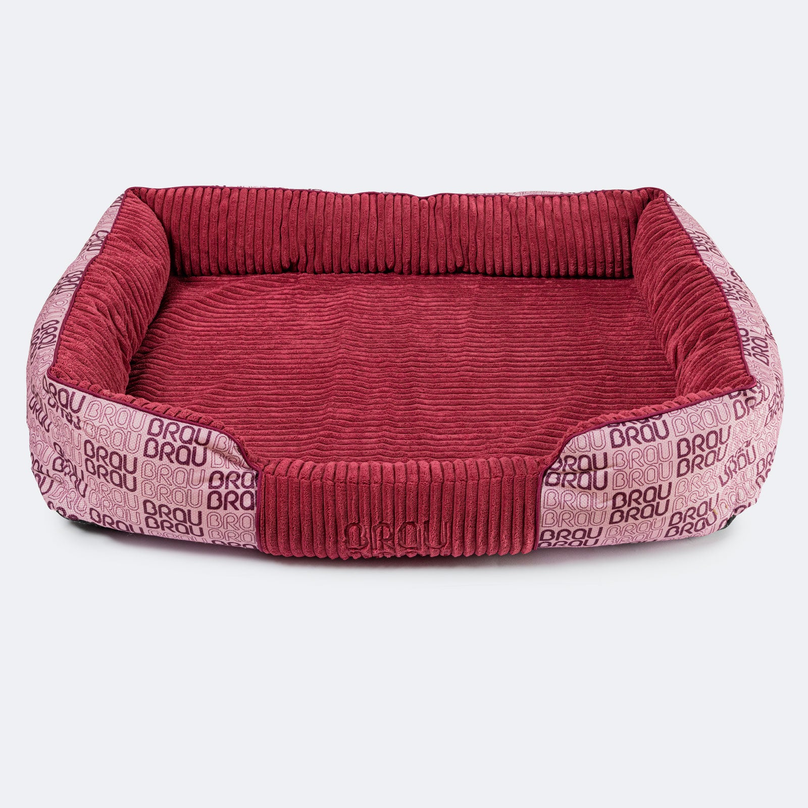 Pătuț BRAUBRAU Signature Square Velvet Pink - Pentru Câini și Pisici