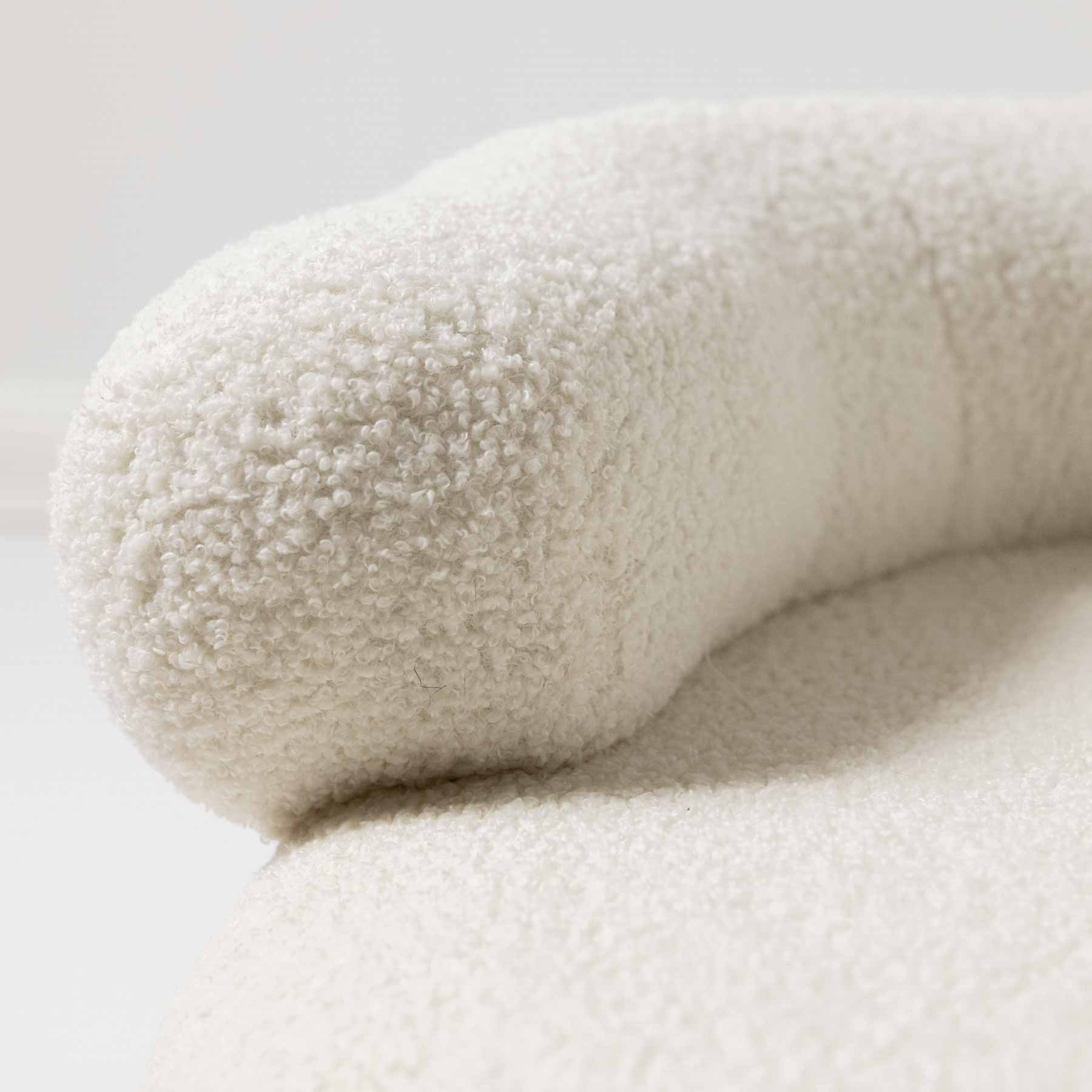Canapea Curbata Boucle Beige