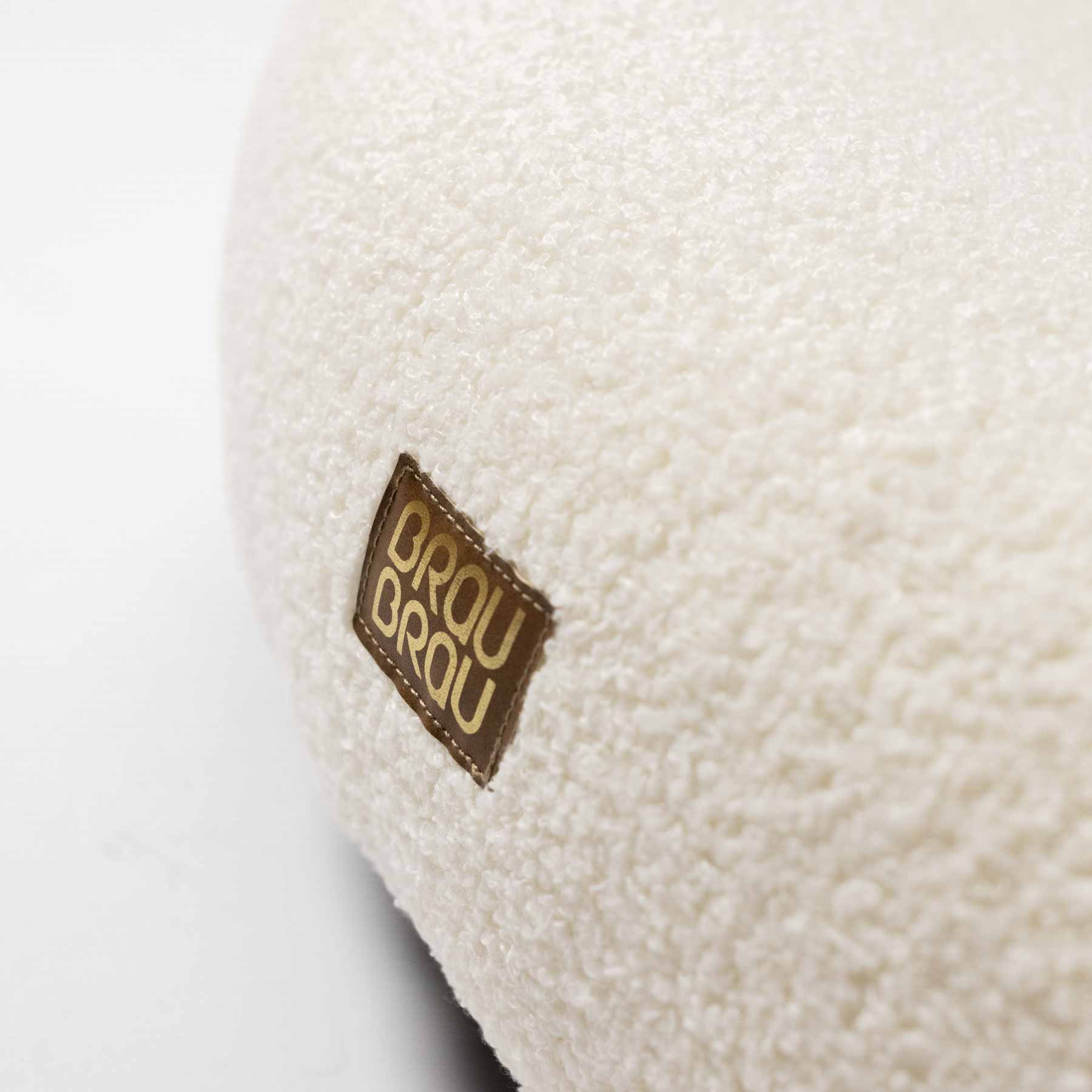 Canapea Curbata Boucle Beige
