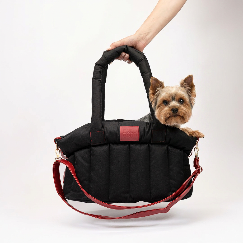 Geantă Neagra Carry On pentru Câini și Pisici - City Walk black