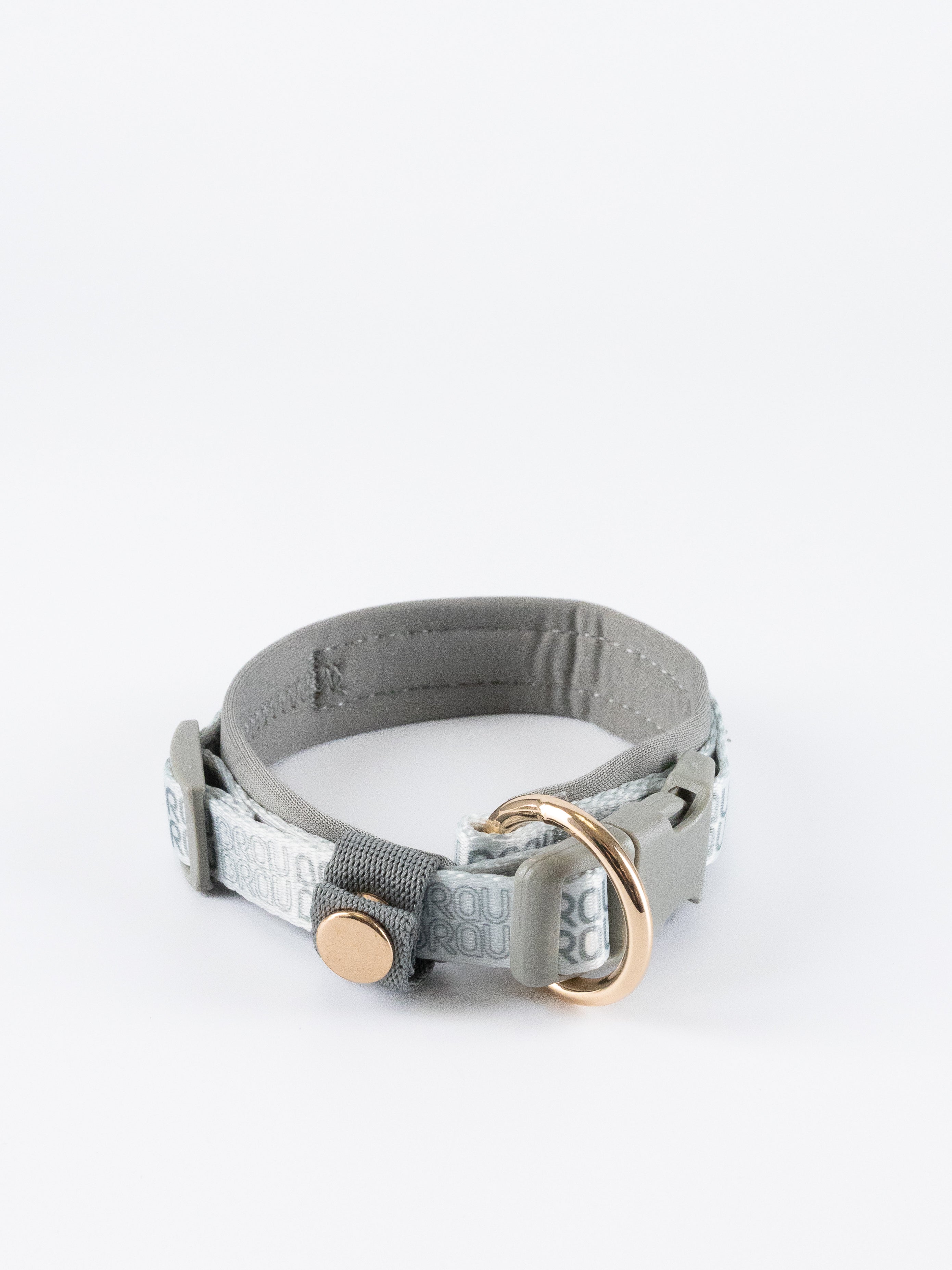 Signature Walk Set Gri (3 Bucăți) - Lesă, Zgardă, Ham Reglabile pentru câini