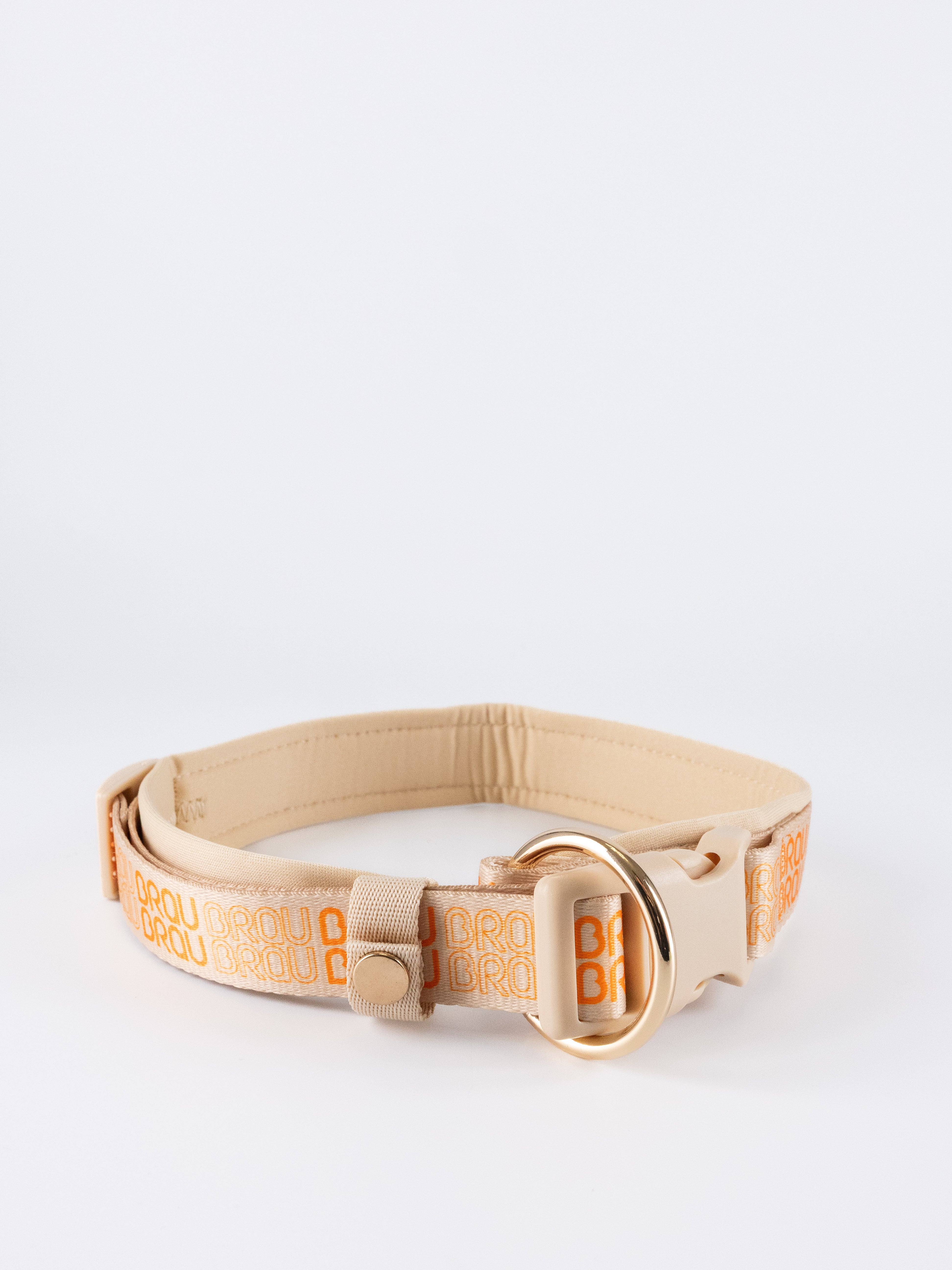 Signature Walk Set Orange (3 Bucăți) - Lesă, Zgardă, Ham Reglabile pentru câini