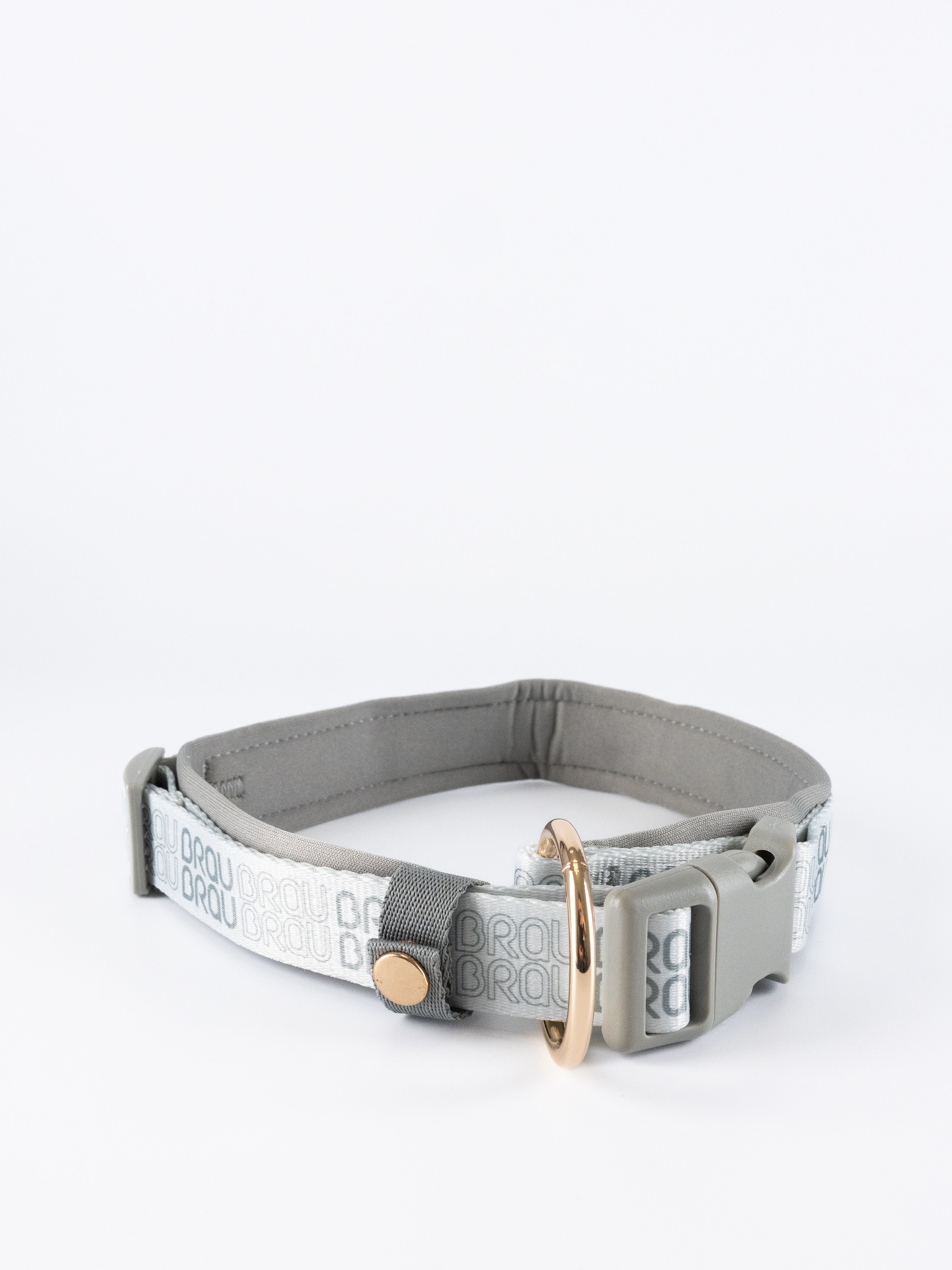 Signature Walk Set Gri (3 Bucăți) - Lesă, Zgardă, Ham Reglabile pentru câini