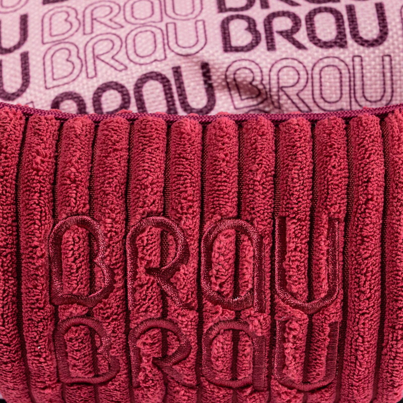 Pătuț BRAUBRAU Signature Round Velvet Pink - Pentru Câini și Pisici