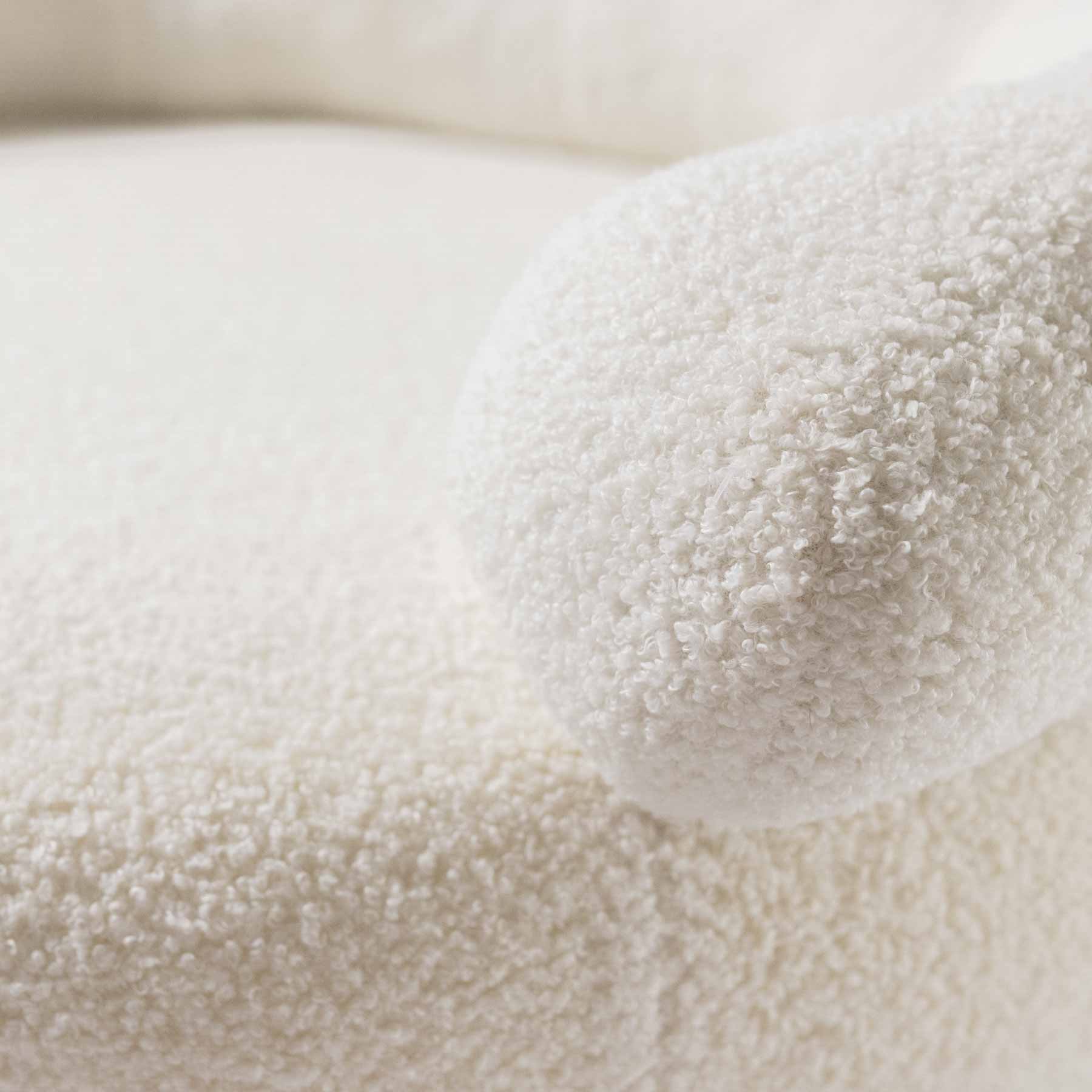 Canapea Curbata Boucle Beige